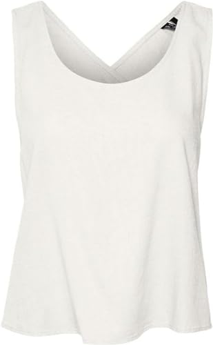 VERO MODA Damski top Vmmymilo Sl WVN Ga, Snow White, S