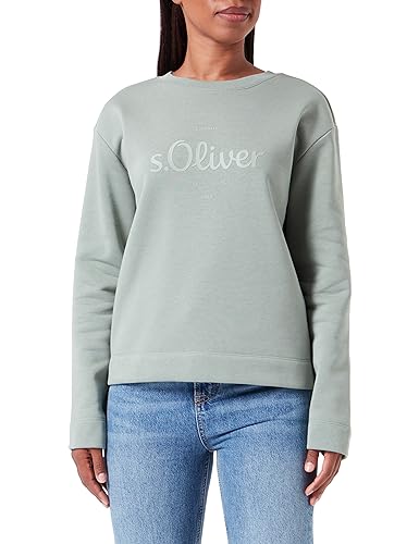 s.Oliver Sales GmbH & Co. KG/s.Oliver Damska bluza z długim rękawem, zielony, 46