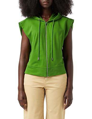 United Colors of Benetton Damska bluza Giacca C/CAPP. M/M 3nknd5004 bluza bez kaptura, zielona 1r8, L