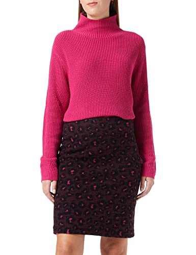 GERRY WEBER Edition Damska spódnica 711020-66306, czerwona/pomarańczowa/fioletowa/różowa, nadruk, 38 (DE)