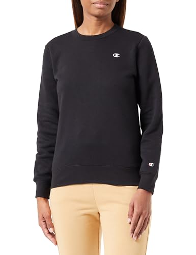 Champion Legacy Basics W-Light Powerblend Fleece Crewneck Bluza Damska, Czarny, S