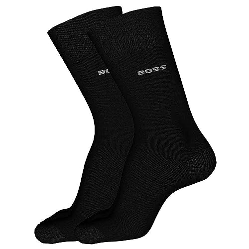 BOSS Męskie skarpety regularne, czarny (Black1), 43-46 EU