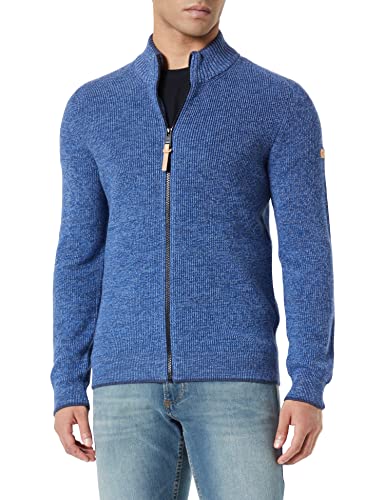 camel active Męska kurtka z dzianiny 409525/8K08, indygo, XXL