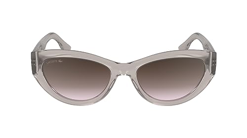 Lacoste Damskie okulary przeciwsłoneczne L6013S, opalowy cielisty, jeden rozmiar, Opaline Nude, Rozmiar uniwersalny