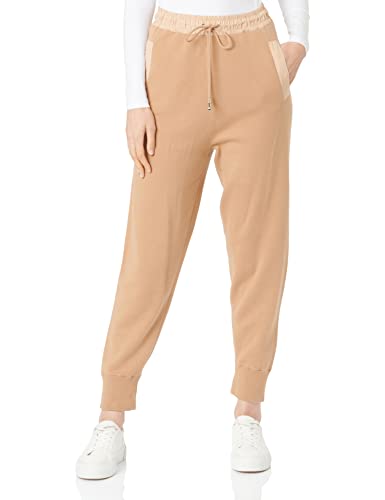 BOSS Damskie spodnie C_Floralia Knitted-Trousers, Open Miscellaneous, L