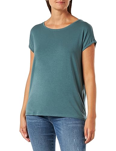 VERO MODA VMAVA Plain SS Top GAJRS NOOS, North Atlantic, L