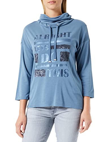 Betty Barclay Bluza damska 2537/1216, niebieska (China Blue), 46 (DE)