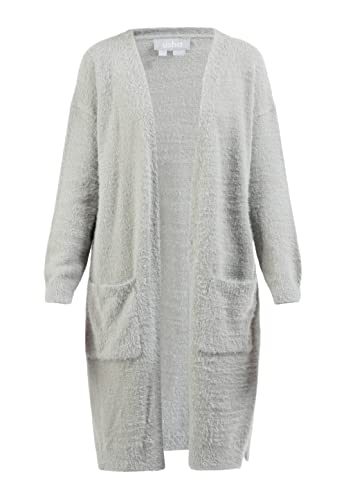 ALARY Damski kardigan z dzianiny 10424752-AL01, szary, XS/S, szary, XS-S