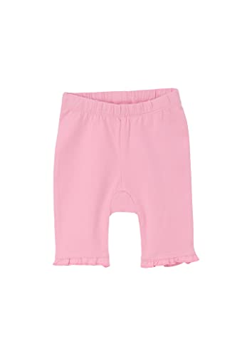 s.Oliver Dziewczęce legginsy Capri z falbankami, Rosa, 92 cm