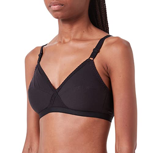 Nur Die Biustonosz damski Komfort Bh, Czarny (czarny 94), 85B
