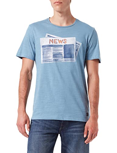 BLEND Koszulka męska, 184217/Bluestone, M