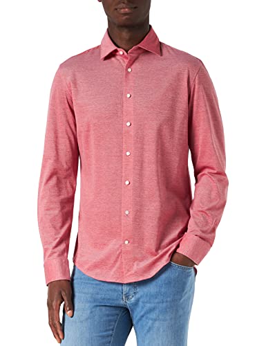 Seidensticker Męska koszula biznesowa Hemd, pomarańczowy, 36