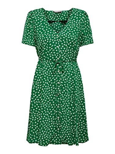 Bestseller A/S Damska sukienka ONLSONJA S/S NOOS PTM, Verdant Green/AOP:Fiona Ditsy, 32, Verdant Green/Aop:fiona Ditsy, 32