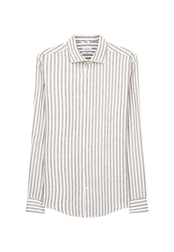 Seidensticker Męska koszula biznesowa, ciemnozielony, 41