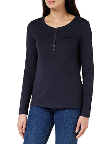 MUSTANG Damska koszula Anna H Henley, Night Sky 4129, XS