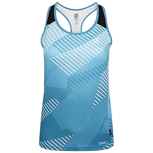 Dare 2b Koszulka damska AEP Prompt Vest, Capri Blue Empowered Print, 20, Capri Blue Empowered Print