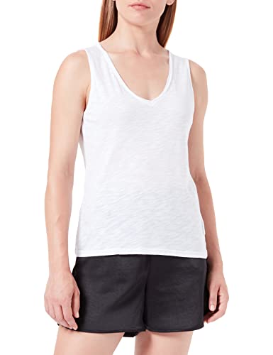 Sisley T-shirt damski, White 101, XS