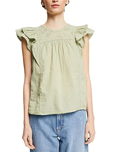 ESPRIT Damska bluzka 042EE1F304, 346/LIGHT khaki 2, L