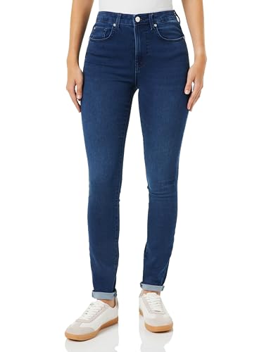 ONLY Onlpower-royal Hw Push Up Skinny DNM EXT dżinsy damskie, niebieski (Dark Blue Denim), S x 32L