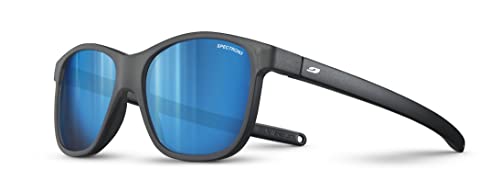 Julbo Turn 2 Okulary przeciwsłoneczne Dorosły Czarny, Przezroczysty, Jeden rozmiar Unisex, Półprzezroczysta czarna ramka, rozmiar uniwersalny
