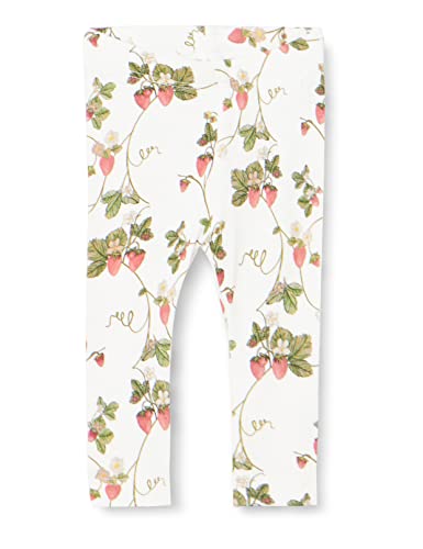 Bestseller A/S NBFJASCHA legginsy dla niemowląt, kolor biały, 80, Bright White, 80 cm
