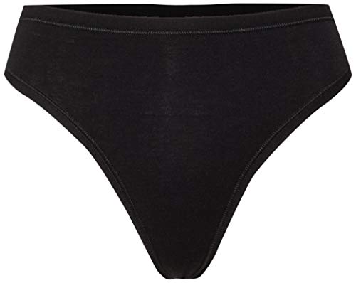 Schiesser Stringi damskie Personal Fit, czarny, L