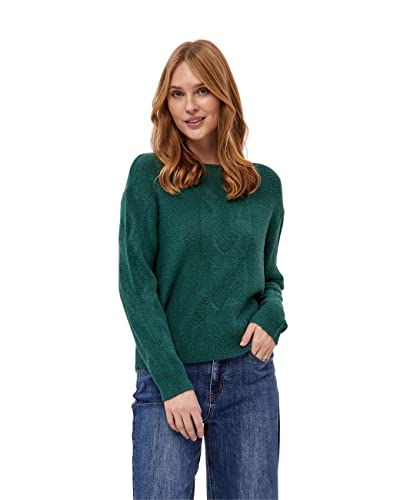 Desires Damski sweter Kastella z okrągłym dekoltem, Atlantic Deep Melange, S