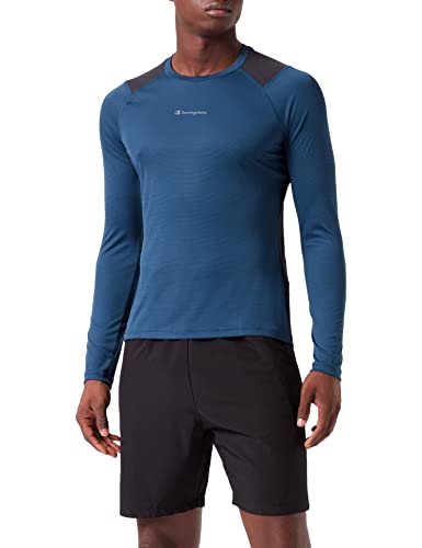 Champion t-shirt męski c-tech, Mosiądz/czarny, XXL