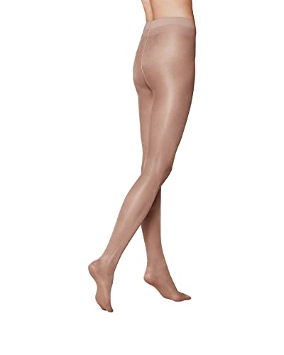 Kunert 333000 Satin Look 20 Przezroczyste skarpetki damskie, Beżowy (diament), 40-42