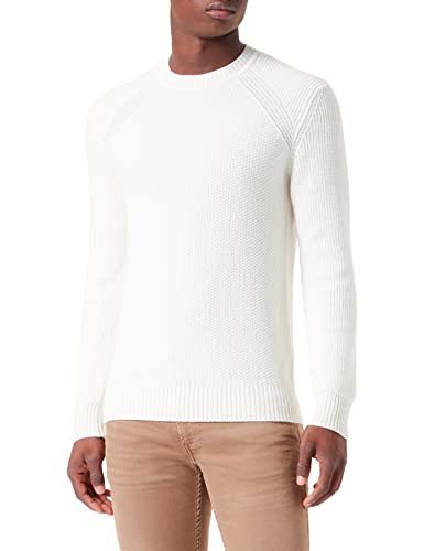 United Colors of Benetton Sweter męski, Off White 600, XXL