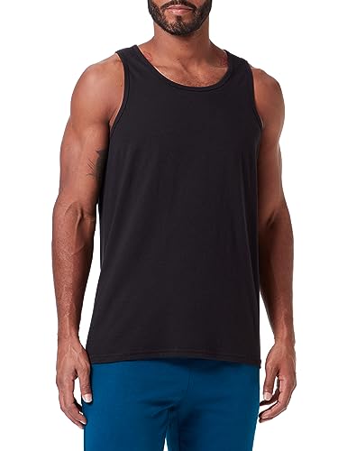 Bestseller A/S Męski tank top, Black/Pack:black – black – black – black, XL