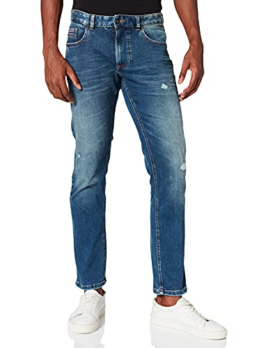 camel active Spodnie męskie, Indigo, 34W / 36L