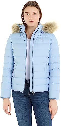 Tommy Jeans Damska kurtka zimowa TJW puchowa, Chambray Blue, XS