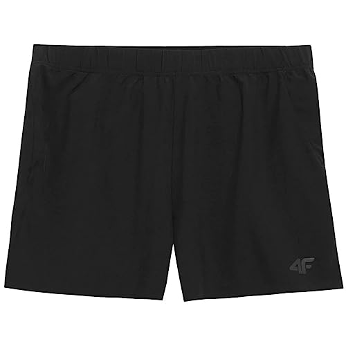 4F Szorty męskie FNK, głęboka czerń, 3XL
