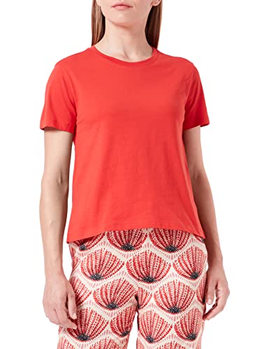 Sisley T-shirt damski, Red 29 l, XS