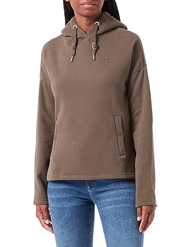 TILDEN Damski sweter z kapturem 37831157, oliwkowy, S, oliwkowy, S