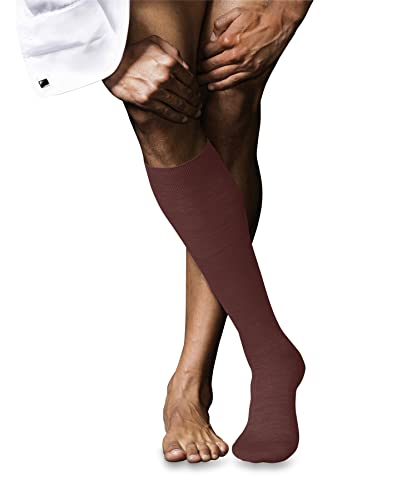 Falke Długie skarpety męskie, Czerwony (Rust 8214), 41-42 EU