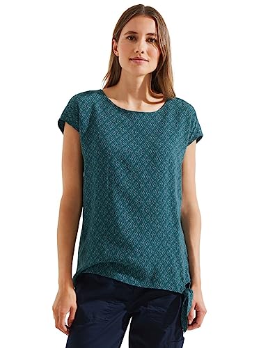 CECIL Letnia bluzka, Deep Lake Green, S
