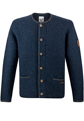 Stockerpoint Kurtka męska Amaro kurtka z dzianiny, granatowa, standardowa, niebieski (Enzian), jeden rozmiar