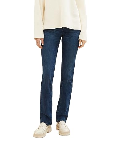 TOM TAILOR Alexa Straight dżinsy damskie, 10282 – Dark Stone Wash Denim, 28W / 34L
