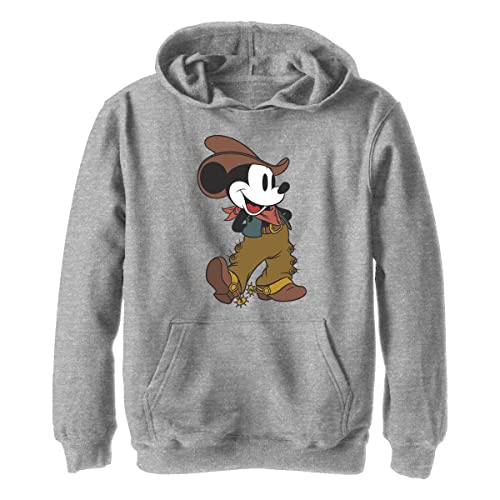 Disney Chłopięca bluza z kapturem Cowboy Mickey, sportowa bluza z kapturem, rozmiar M, Sportowa wrzosowa, M