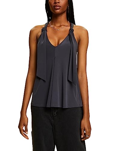 ESPRIT Collection Damska koszulka 063EO1K314, 010/ANTHRACITE, XXL, 010/antracyt., XXL