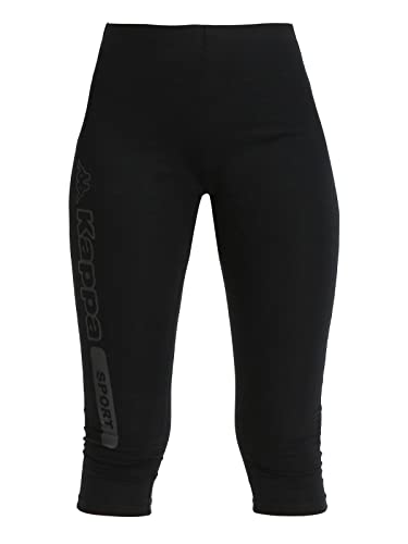 Kappa Logo Berlam Skin damskie spodnie sportowe, czarny, M