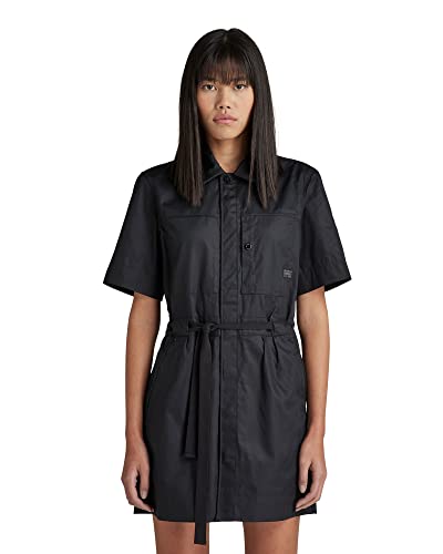 G-STAR RAW Sukienka damska, czarna (Caviar D194-D301), XS