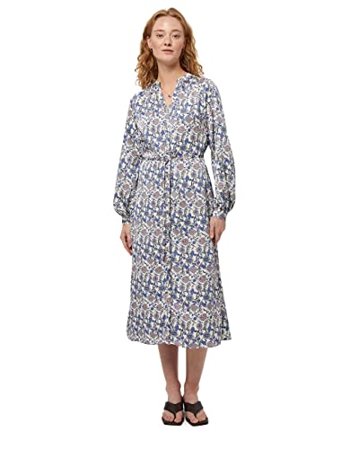 Peppercorn Damska sukienka z kominkiem, mleko migdałowe pr, M