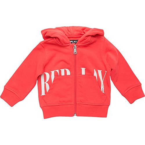 Replay Chłopięca bluza z kapturem PB2440, 551 RED, 36 M, 551 czerwony, 3 lat