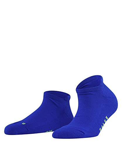 FALKE Kobiety Skarpety do trampek Cool Kick Sneaker W SN Oddychający I Szybkoschnący krótkie jednokolorowe 1 Para, Niebieski (Cobalt 6712), 35-36