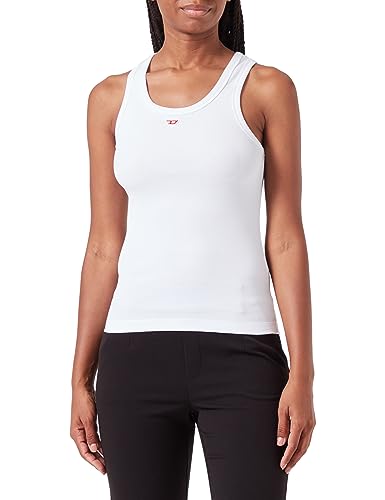 Diesel T-anky-d Tank Top Koszulka damska, Jasny biały, S
