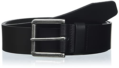 BOSS Męski pasek Joris_Sz40, czarny 1, 90, czarny (Black1)