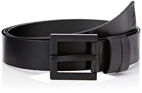 G-STAR RAW Męski pasek Duko, Czarny (czarny/matowy czarny metal 3127-406)